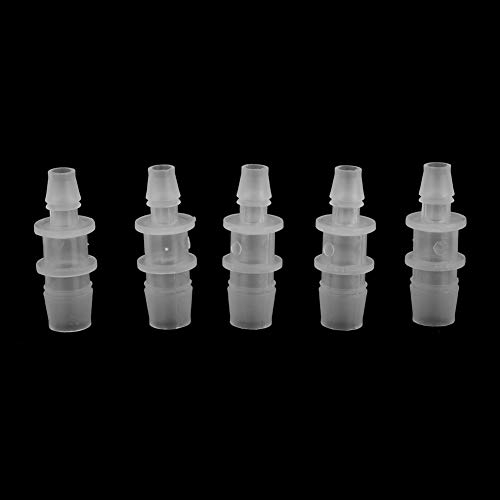 Aquarium Hose Adapter Fish Tank Hose Converter Aquarium Tubing Pipe Connector Air Pump Hose Accessories (5 pcs 8mm/16mm)
