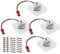 4X DC 5V 0.25A Ventilateurs de Radiateur Refroidissement LED Bleu Lumière Brushless CPU Chaleur Connecteur 2 Broches Compatible pour Raspberry Pi 4