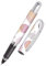 ONLINE Tintenpatronen-Rollerball College Shiny Bubbles, Rollerball für Rechtshänder & Linkshänder, ergonomisches Griffstück, hochwertiger Roller-Ball, Standard-Tintenpatronen, inkl. Kombipatrone blau
