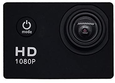 Ekrfxh SJ4000X New Waterproof Sport Action Camera,140° wide-angle Full HD 12MP 2 Inch LCD Screen Cycling Riding Vlog Underwater 30m with Lots of Accessories (Black)