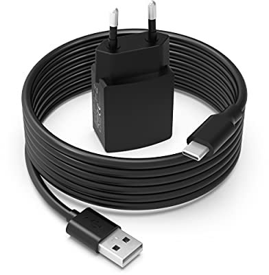 10W USB-C Chargeur 2A pour Samsung Tab A7 SM-T500,Tab A8 SM-X200 Adaptateurs Secteur