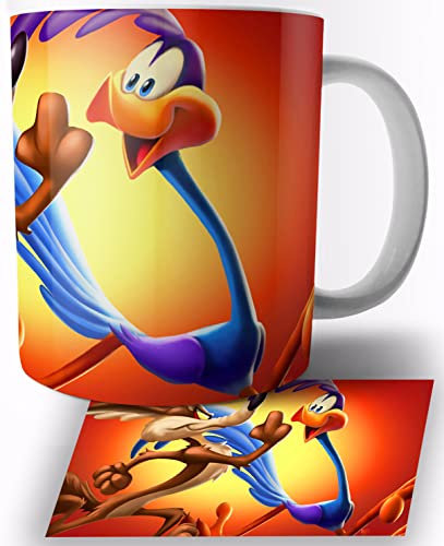 The Road Runner Wile E Coyote B Keramik Becher 325ml Tasse Mug