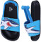 Youecci Ciabatte da Spiaggia per Bambini Pantofole da Bagno per Ragazzi Ragazze Scarpe da Piscina Estive da Spiaggia Sandali Unisex per Interni All'aperto Squalo Blu 25 EU