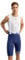 SIROKO - Salopette da Ciclismo BX Umbrail - L - Blu Navy/Bianco