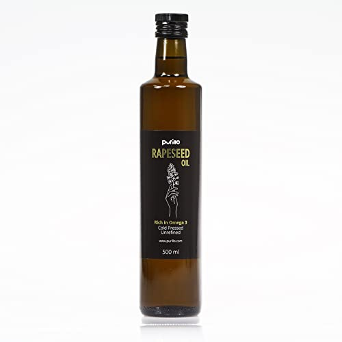 Rapeseed oil, cold-pressed, unrefined - Purillo (500 ml)