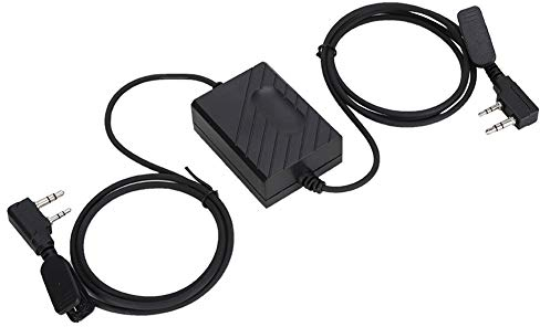 K-Head-Repeater-Box, Tragbare Zwei-Wege-Radio-Repeater-Box aus Schwarzem ABS, K-Head-Walkie-Talkie-Zwei-Wege-Relaisbox