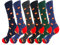 various Calcetines Hombre Estanpados Divertidos y Casuales de Algodón con diversos Diseños España a la moda para Hombre 6 Pares Talla 40-46