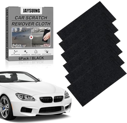 Nano Sparkle Tuch 6 Stück - Nanomagic Tuch Car Scratch Remover, zum Ausbessern und E ntfernen von Kratzern im Auto, Magic Nano Sparkle Tuch, für Kleine Kratzer, Wasserflecken, Autoreinigung