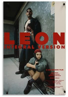 TPLLPK Leon The Professional Poster, dekoratives Gemälde, Leinwand, Wandposter und Kunstdruck, modernes Familienschlafzimmer, Dekoration, Poster, 20 x 30 cm