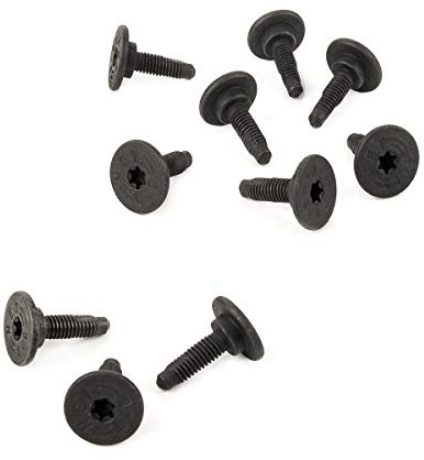 10x Für Stoßstange Kotflügel Schlossträger Universal F6 M6 Torxschraube M6x19 mm