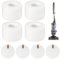 4 Pack Replacement Filter Compatible with Shark, Mellbree NZ801UK Filter Compatible with Shark Hoover Lift Away Vacuum Cleaner NZ801ukt, NV680, NV681, NV682, NV801, N803, UV810, AZ910