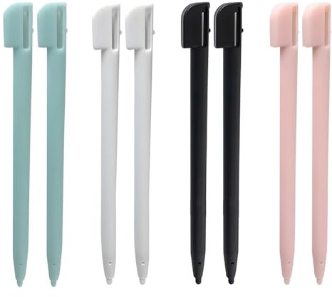 8 x Eingabestifte, 8,7 x 0,5 cm, kompatibel mit NDSL- und Nintendo DS-Modellen
