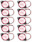 Set Mit 10 Stück 3015 Piezo Mit Dauerton 100 2-Draht Alarmsummer Mit Dezibelwert 3–24 V Mit Langem Draht