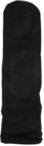 TIDTALEO Folding Ladder Cover Waterproof Outdoor Storage Bag Adjustable Drawstring 210d Dust and Rain Protection for Garden and Household Use (black 50 * 195 * 6.5cm)