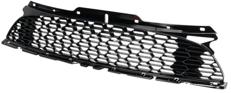 Artudatech Griglia paraurti anteriore Gloss Black Front Bumper Grill Grille Fit for Mini R55 R56 R57 R58 R59 Cooper S & for JCW (No Logo)