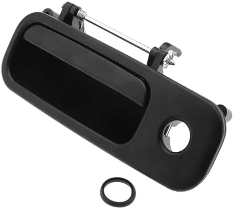 Poignée de porte arrière extérieure avec serrure et 2 clés, compatible avec Volkswagen Golf IV, Lupo et Seat Arosa 1997-2006, références OE: 1J6827297G, 1J6827565B(Door handle)