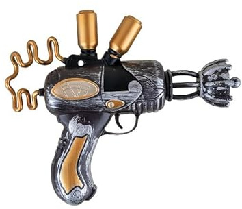 LP Divertissements Pistolet Revolver Steampunk II 25cm - Accessoire de déguisement