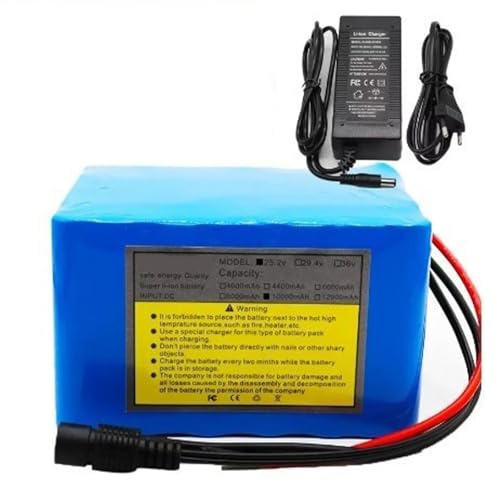 24V 10Ah 6S5P Batterie pour vélo électrique Résistant au vieillissement Batterie lithium-ion rechargeable Convient aux trottinettes et draisiennes électriques 24V 10Ah,XT30+JST