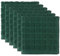 DII Juego de paños de Cocina de Tela de algodón, Color Verde Oscuro, 12 x 12 Pulgadas