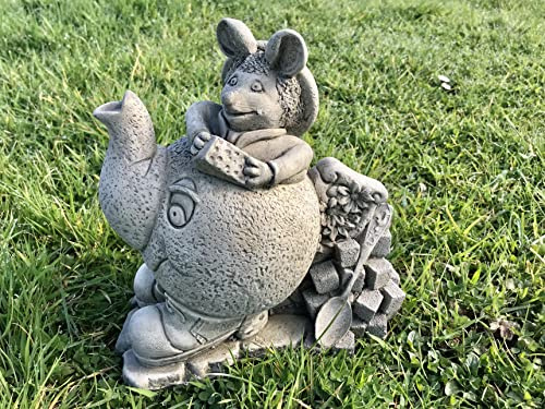 Alices Adventures in Wonderland/The Dormouse/Garden Stone Ornament/Sculpture
