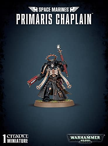 GAMES WORKSHOP 99120101180 Space Marines Primaris Chaplain Plastic Kit