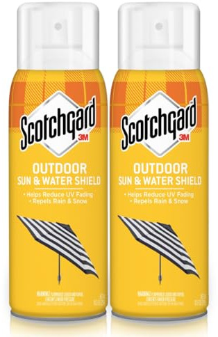 Scotchgard Outdoor Water & Sun Shield Fabric Spray, 10.5 oz, 2 Pack