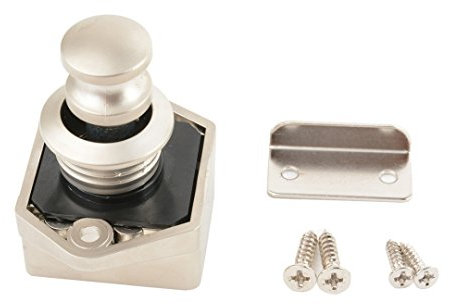 Mini-Push-Lock-mit Schloss, Schrank, Türgriff Camper Caravan Motorhome RV Schrank Schrank-Riegel, Durchmesser 20 mm