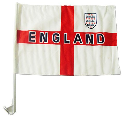 England St George Cross Car Flags (Pack of 10)