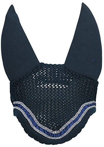 ANKY® Fliegenohren Ohrenschutz Soundproof, blau Silber Pailetten Bling, WB Full
