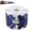 Finger Angel 500Pcs Nail Form, Shiny Color Nail Art Guide Stickers for Acrylic UV Gel Nail Tips Manicure Extension Tool (1 Roll / 500 PCS - Blue)