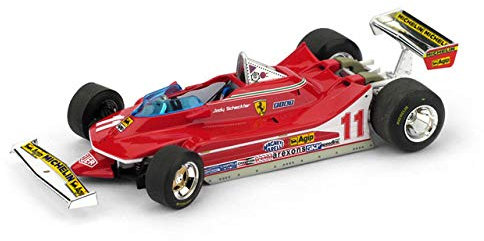 FERRARI 312 T4 J.SCHECKTER 1979 N.11 WORLD CHAMPION RUOTE STERZANTI 1:43 - Brumm - Formula 1 - Die Cast - Modellino