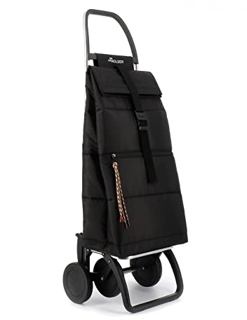 Einkaufstrolley Rolser Big Polar 4 Räder - Schwarz