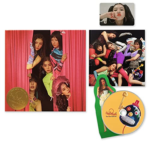RED VELVET - ['The ReVe Festival’ Day 1] (Guide Book Ver.) CD-R + Booklet + Photo Stand + Random Card + 2 Pin Button Badges + 4 Extra Photocards