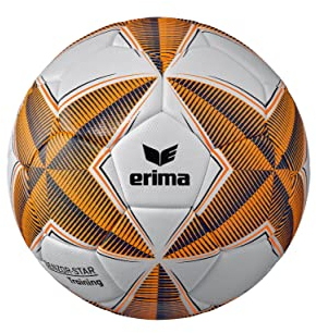 Erima Senzor-Star Training Trainingsball weissblauorange, 5 Ohne Geschlecht