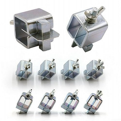 8Pcs Butt Schweißklemmen Blech Locator Einstellbare Positionierer Clip Halter Schweißen Schmetterling Clip, Klemmen Halter, Stumpfschweißen Klemme