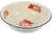 HOLIDYOYO Bassin Émaillé Bol Multifonctionnel pour Cuisine Mélange Pâte et Lavage de Visage Rétro Robuste Anti-Rayures Maison Familiale Cadeau Anniversaire Vintage 26cm