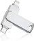 Phoxfer™ Memory Stick 128GB (Upgraded Version) - USB Flash Drive for iPhone 10 11 12 13 14 15-2-in1 Memory Stick for iPhone/iPad/Android. High-Speed USB C Flash Drive. Photos Videos Transfer Storage
