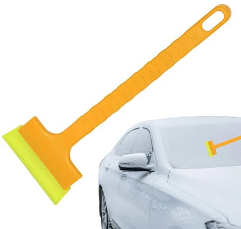 Raschietto per ghiaccio in vetro per auto, raschietto antigraffio per finestrini 'auto, paletta per la rimozione automatica del ghiaccio, accessorio invernale per camion, , soggiorno