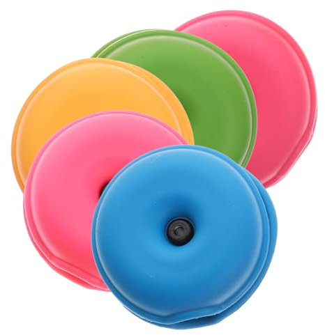 Angoily 5pcs Turtle Shape Cord Winder Cable Reels Wire Organizer Case for USB Charger Data Cables Headphones Random Color