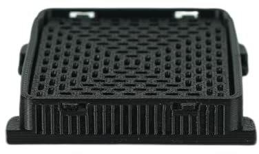 Filterbox, kompatibel mit Liebherr 9096989 9882460 9882429 988246000 | Ersatz für Filter 7440021-00 mit Aktivkohle (nicht im Lieferumfang enthalten) – Fresh Air für Kühlschrank