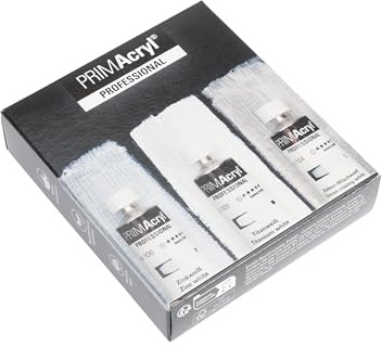 Schmincke PRIMAcryl Professional Kartonset 3 x 35 ml, 73731097 | Sonderset Weißtöne