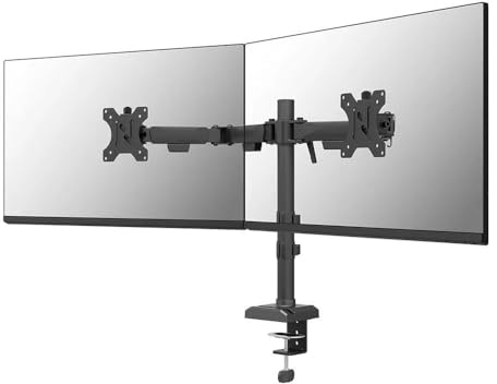 Neomounts Dis Public Mount Black DUAL 10-32