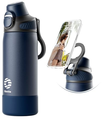 Fjbottle Botella Agua Acero Inoxidable 700ml Térmica con Pajita
