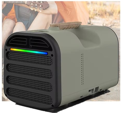 Air Conditioning Portabl,5200 BTU Mini Air Conditioner with Handle,Drain-Free Function,Touch Panel, Three Wind Speed Adjustments, Four Modes Air Cooler,for Home Office Dorm Camping