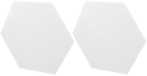 SECFOU 2pcs Polyester Fiber Acoustic Absorption Panels Noise Reduction Soundproofing Boards for Walls Ceilings Doors Flexible Impact-resistant Soundproofing for Studios Home Office
