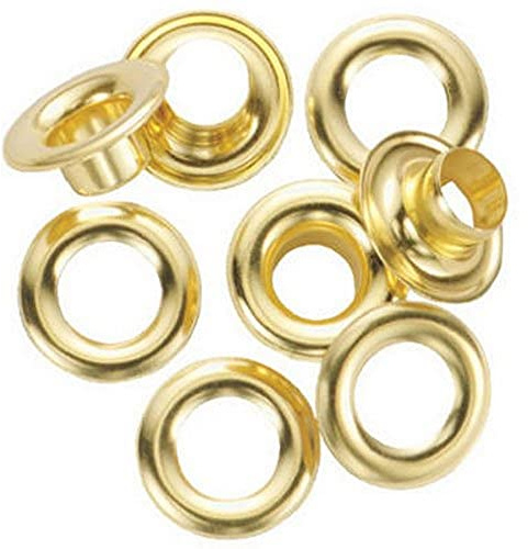 General Tools 1261-2 Rustproof Solid Brass, 3/8-Inch 3/8 Grommet Refill, 24 Sets