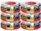 tesa 56389 Reparaturband extra Power Universal, beschriftbar, UV-beständig, wasserfest | (6er Pack | 50M x 50mm, weiß)