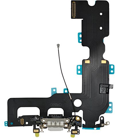 XMITEC Dock Connector for iPhone 7 Plus - Charging Port Audio Jack Microphone Flex Cable - White