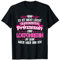 Lustiges Prinzessin Lokführerin Geschenk Eisenbahn T-Shirt