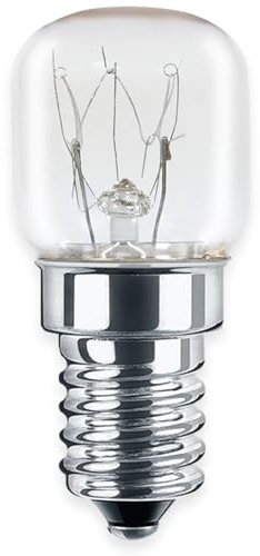 AGL - Bombilla para horno (T22, 15 W, E14, 300 °C, 90 lm, 2400 K, 22 x 48 mm)